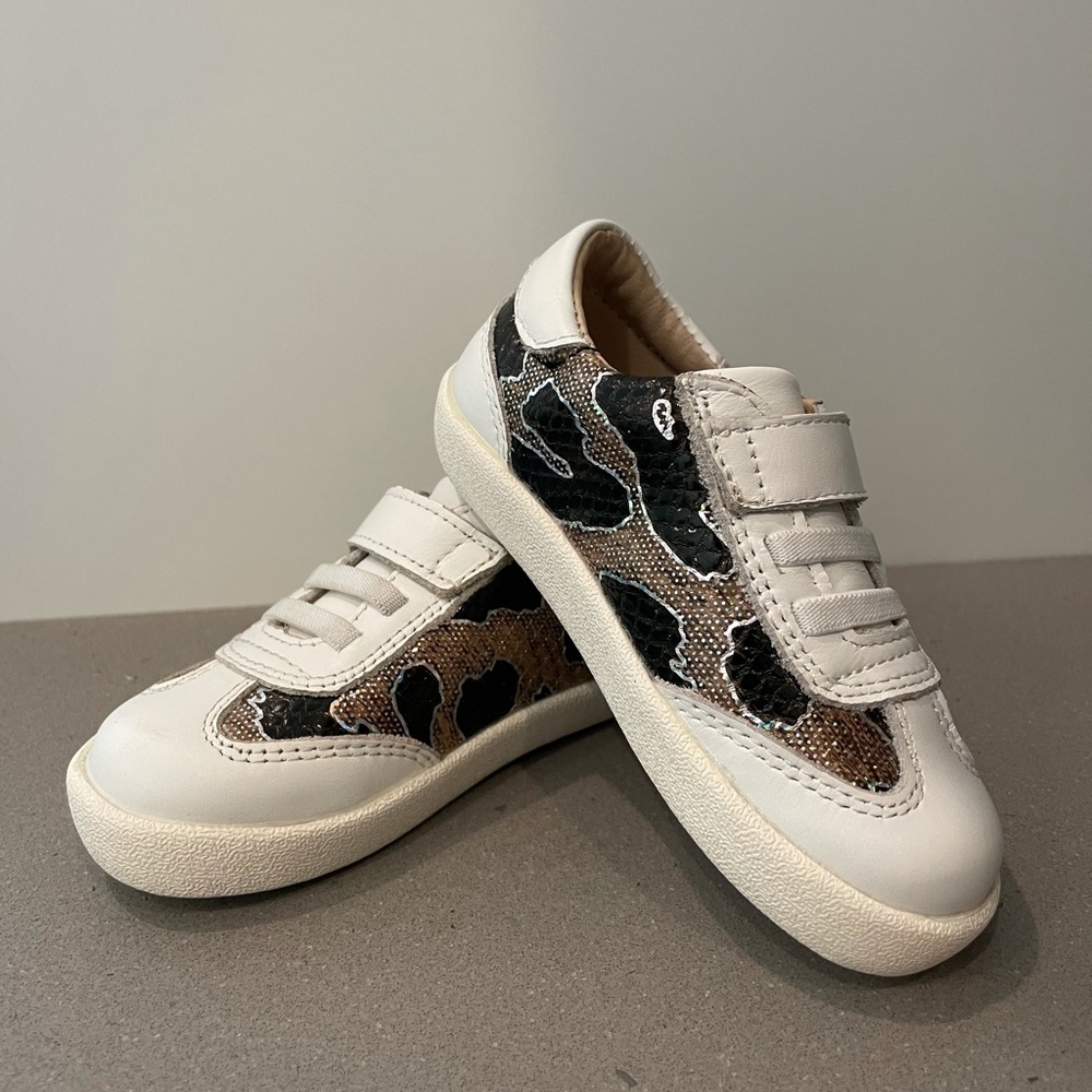 Old Soles Girls Stingray Glam Sneaker Size 22 NWT